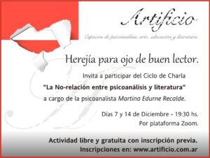 Artificio flyer